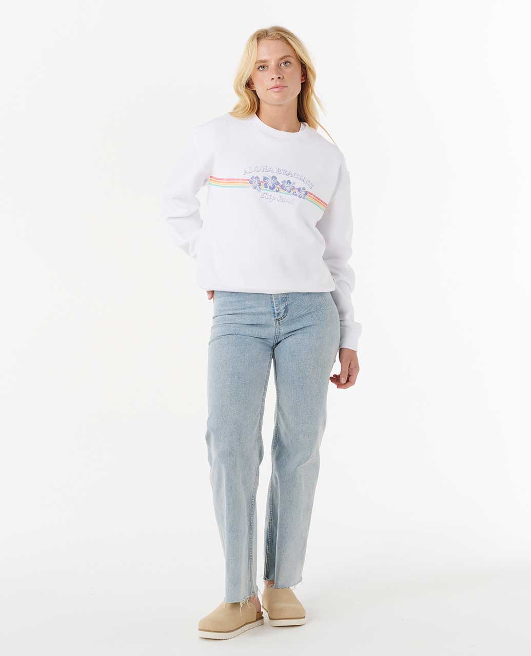 Rip Curl Women Keepsakes Relaxed Crew