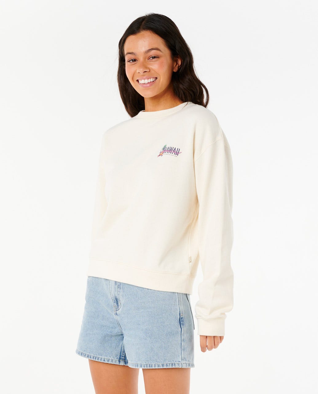 Rip Curl Women Es Vedra Relaxed Crew