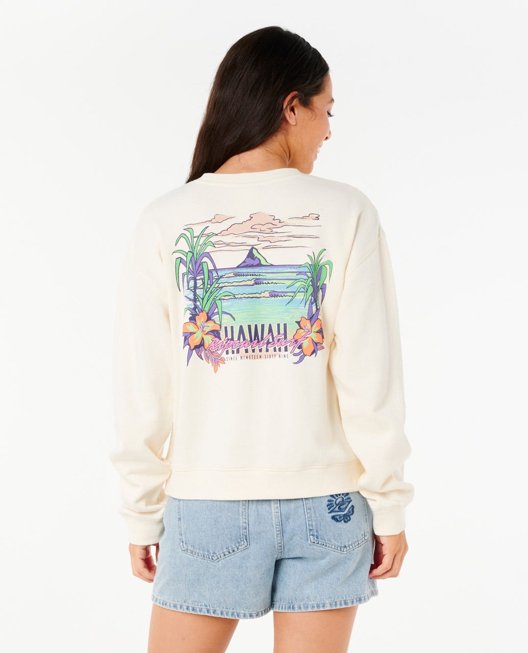 Rip Curl Women Es Vedra Relaxed Crew