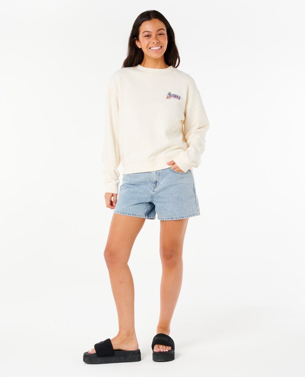 Rip Curl Women Es Vedra Relaxed Crew