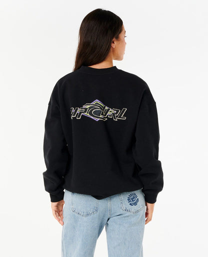 Rip Curl Women Neon Diamond Heritage Crew