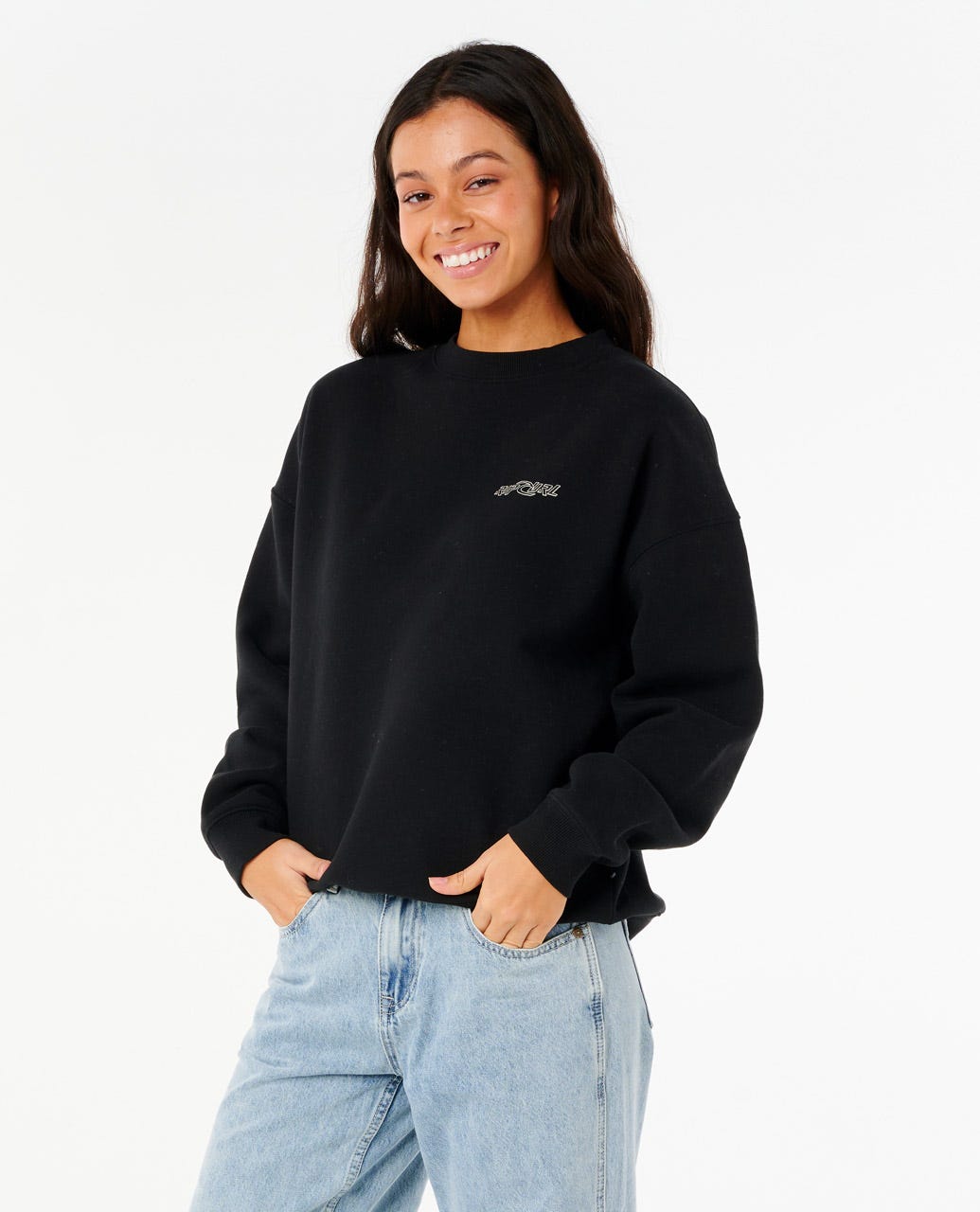 Rip Curl Women Neon Diamond Heritage Crew
