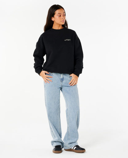 Rip Curl Women Neon Diamond Heritage Crew