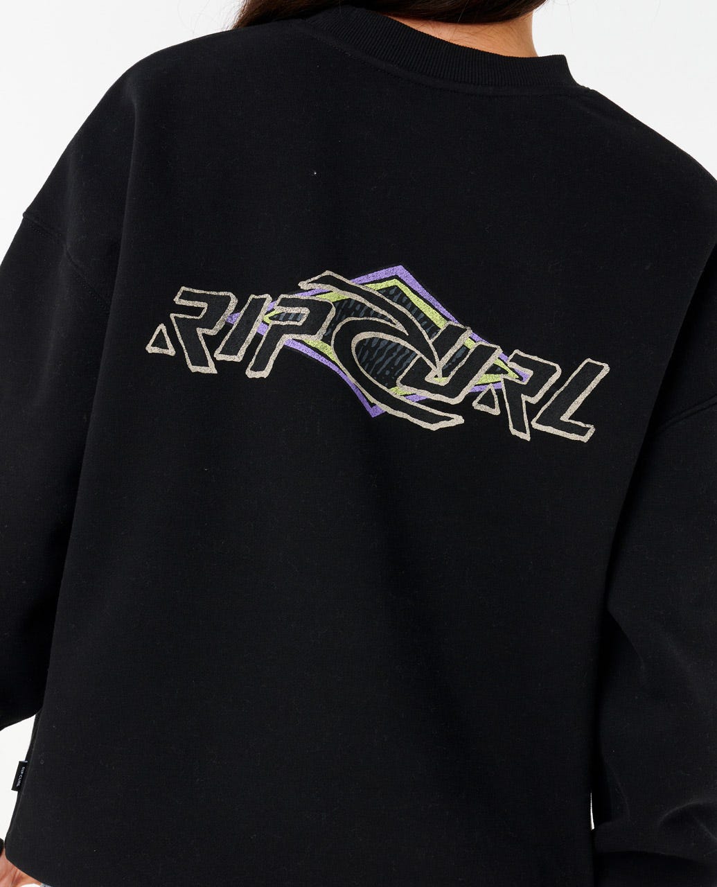 Rip Curl Women Neon Diamond Heritage Crew