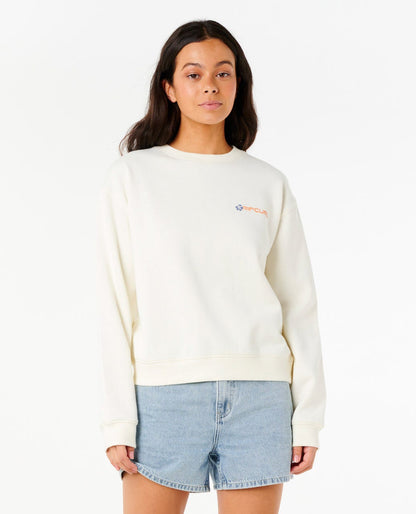 Rip Curl Women Dune Dancer Relaxed Crew