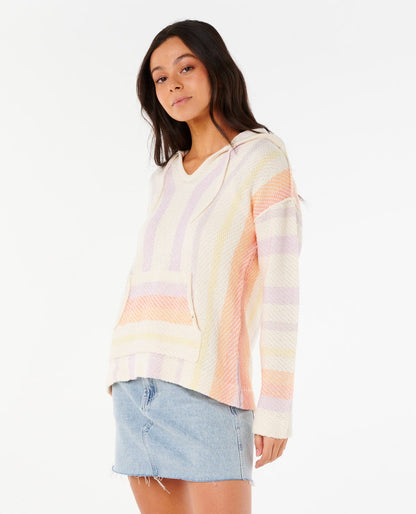 Rip Curl Women Neon Isles Knit Poncho