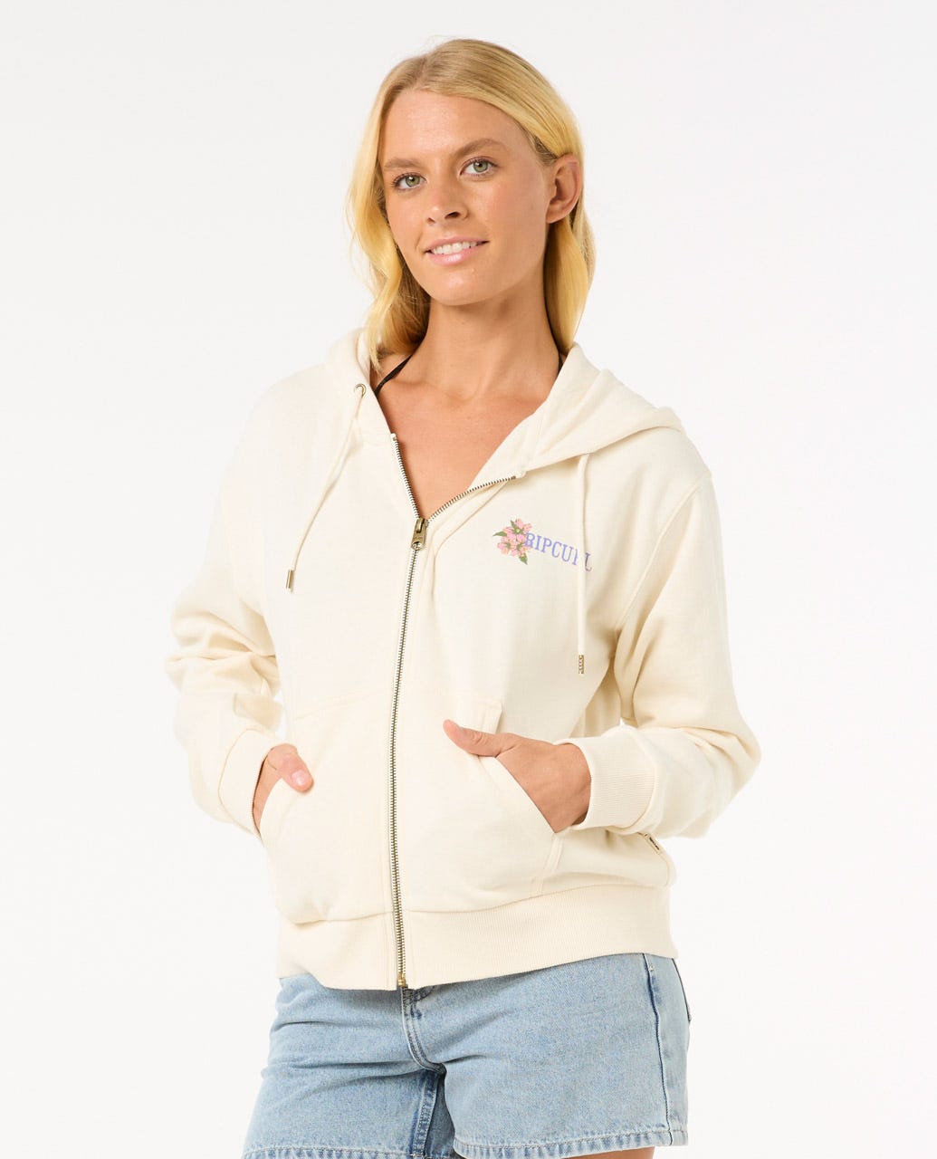 Rip Curl Women La Joya Relaxed Zip Through