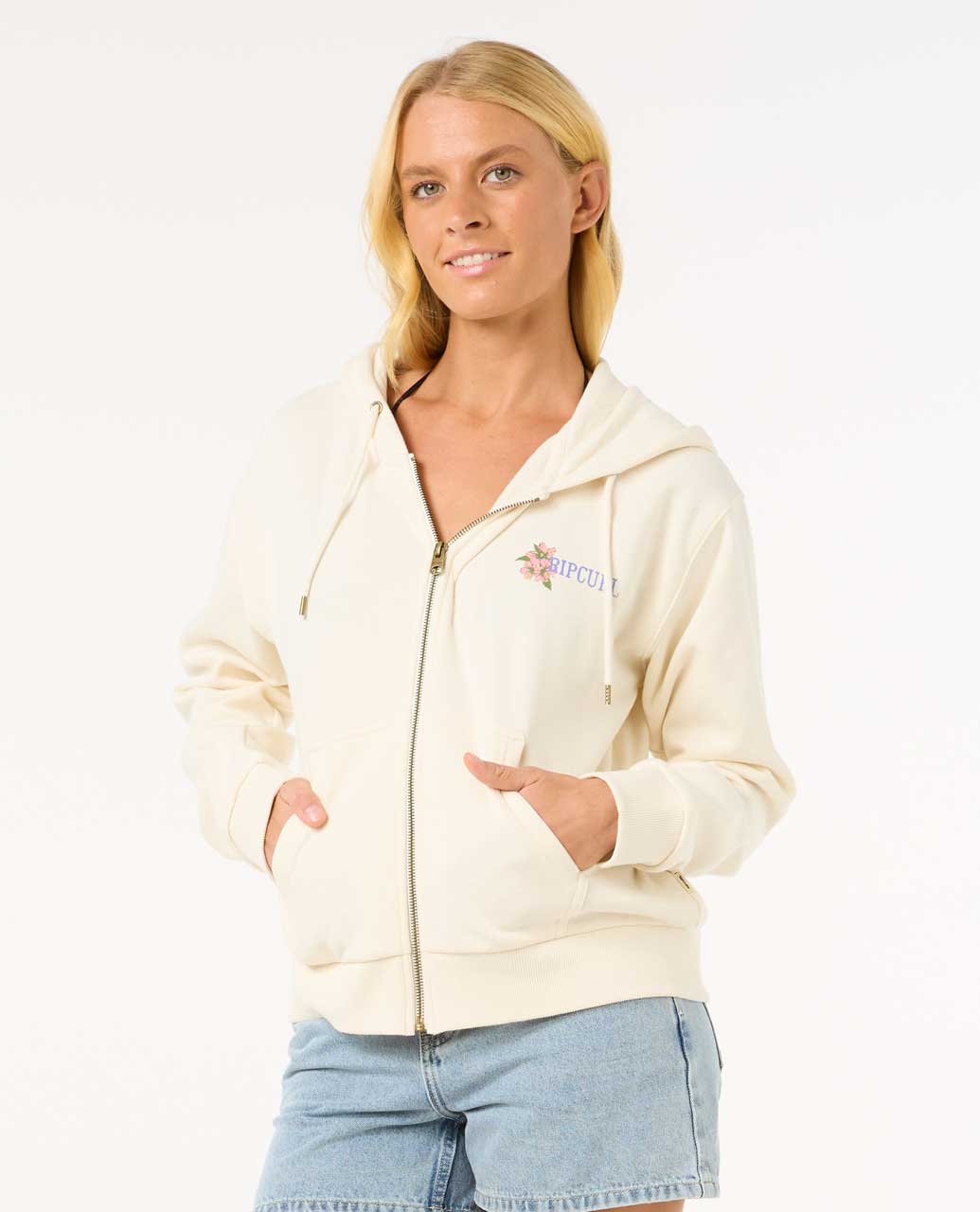 Rip Curl Women La Joya Relaxed Zip Through