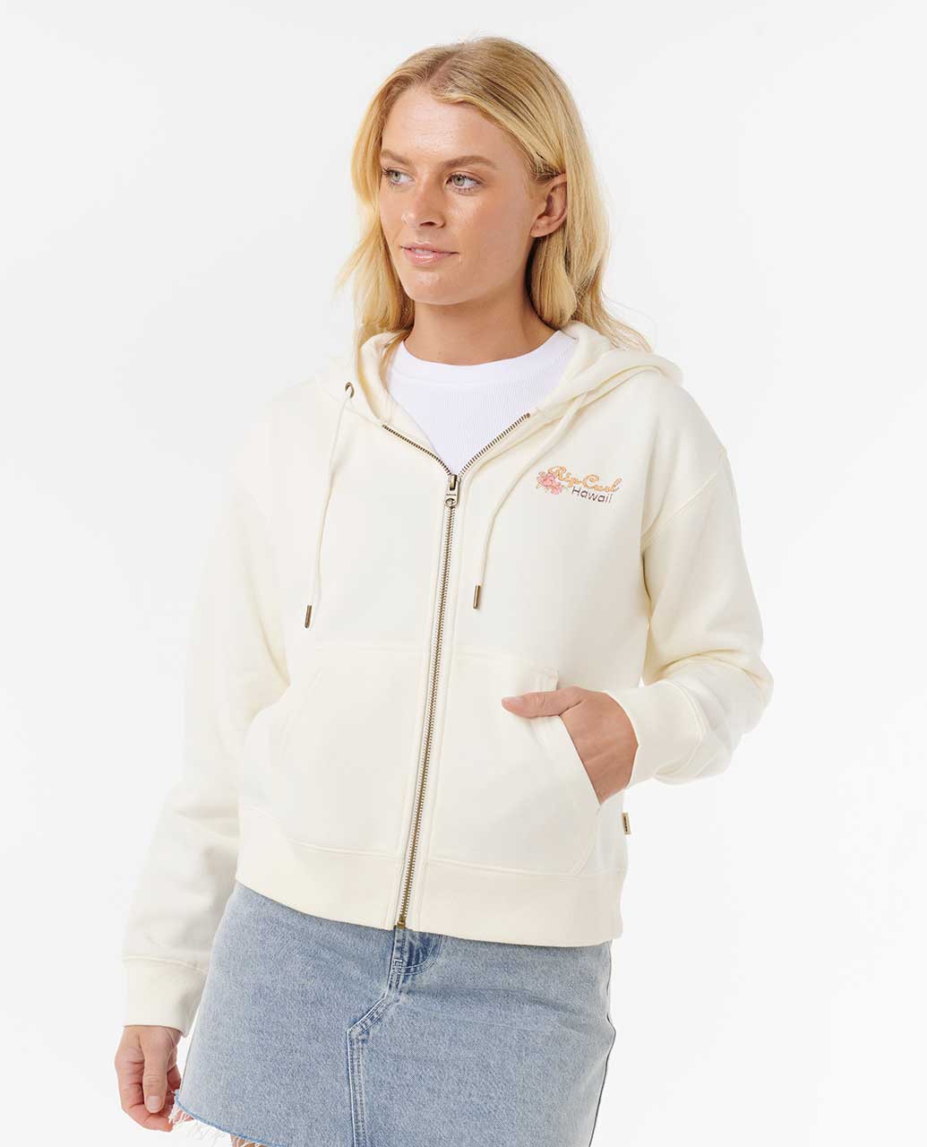 Rip Curl Women Waikiki Zip Through Hood