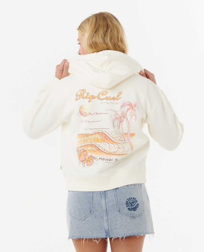 Rip Curl Women Waikiki Zip Through Hood