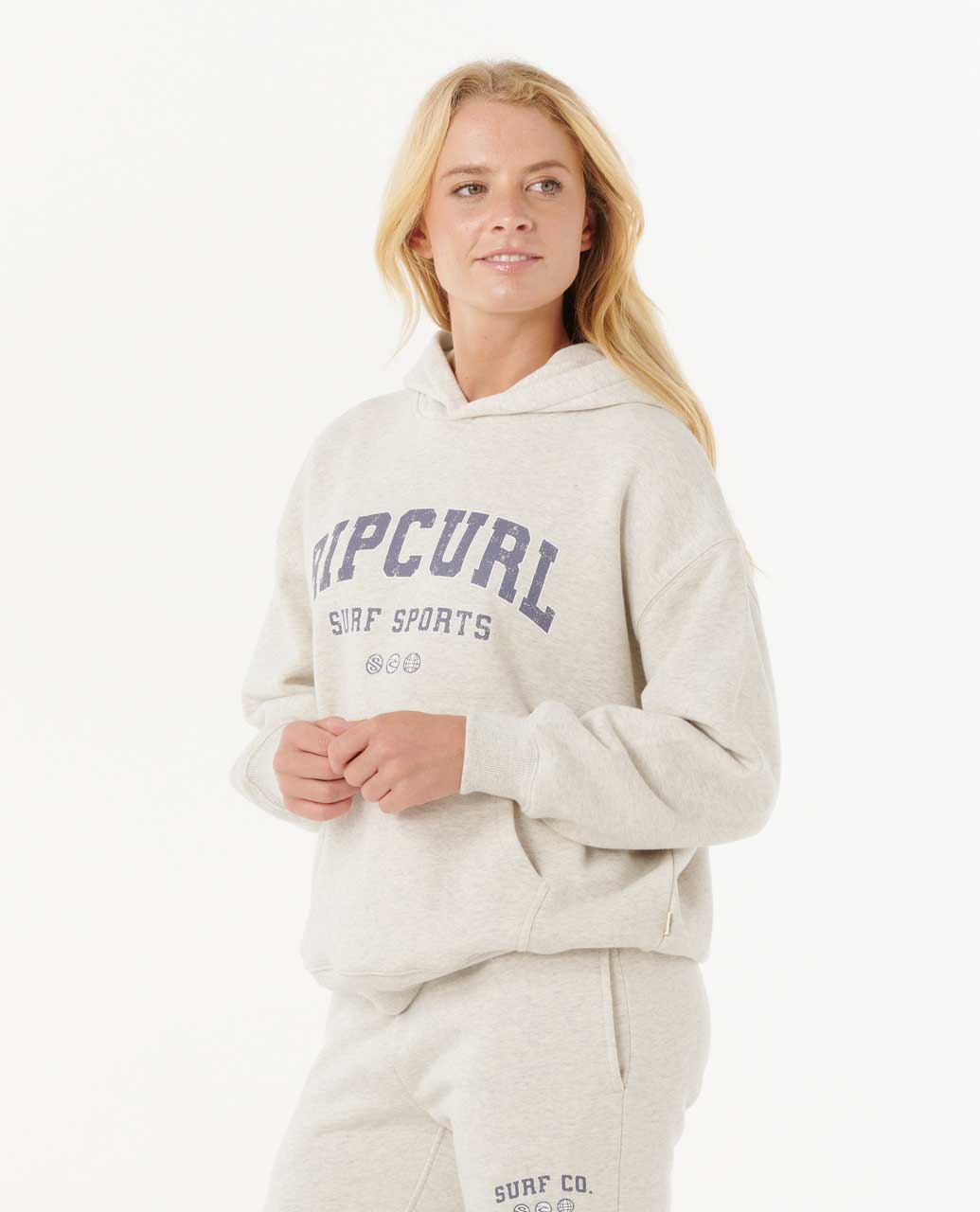 Rip Curl Women Varsity Sports Oversized Hood