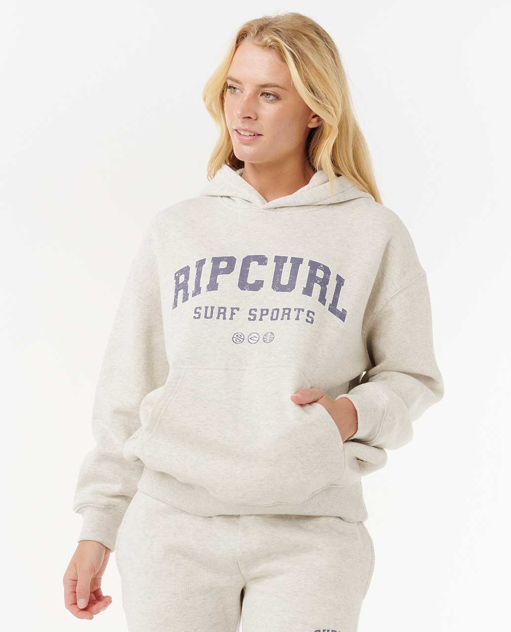 Rip Curl Women Varsity Sports Oversized Hood