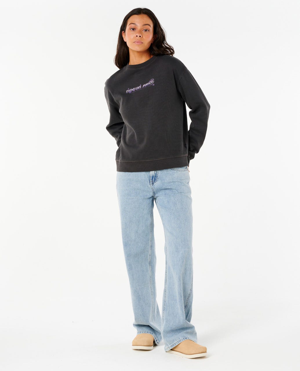 Rip Curl Women Neon Isles Relaxed Crew