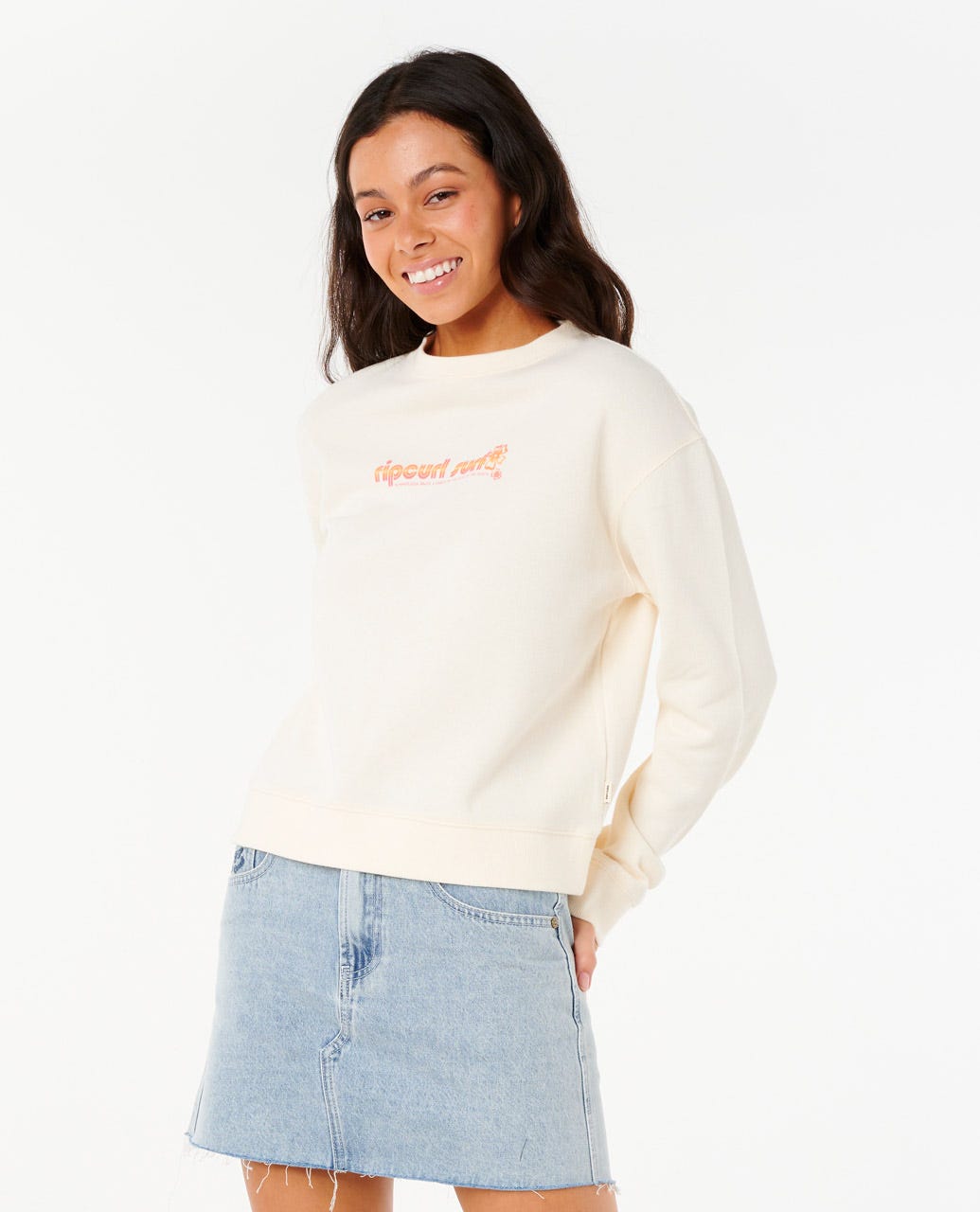 Rip Curl Women Neon Isles Relaxed Crew