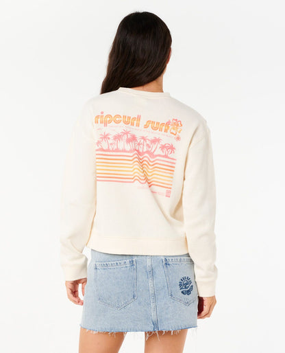 Rip Curl Women Neon Isles Relaxed Crew