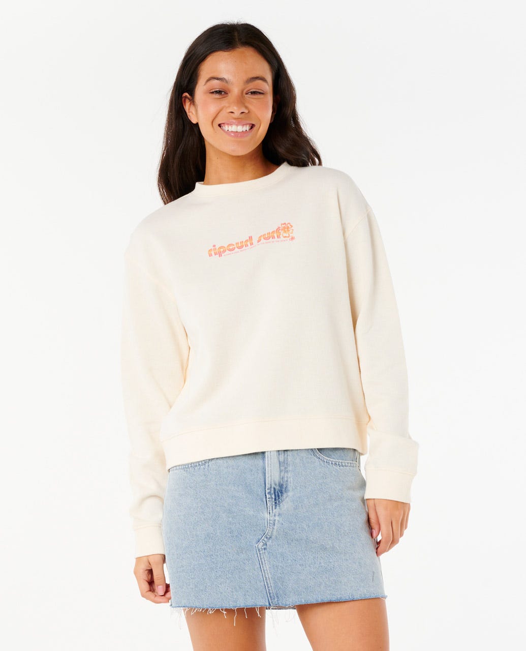 Rip Curl Women Neon Isles Relaxed Crew
