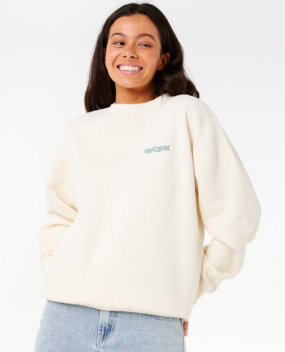 Rip Curl Women Neon Diamond Heritage Crew