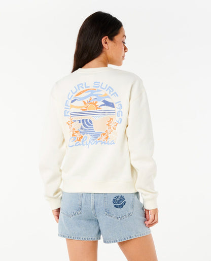 Rip Curl Women Dune Dancer Relaxed Crew