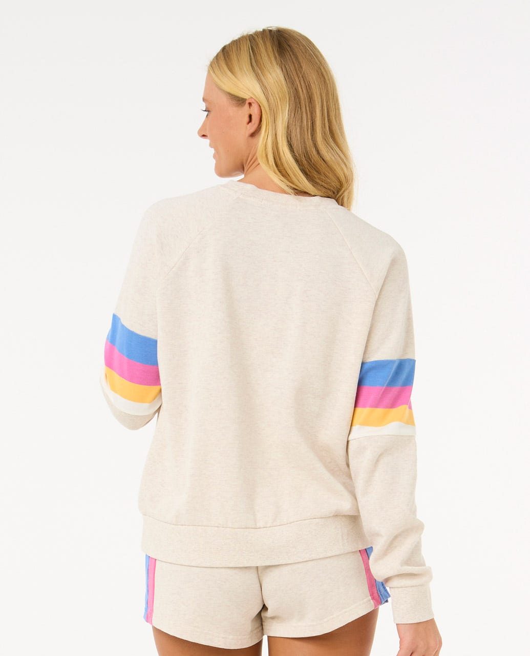 Rip Curl Women Las Dalias Raglan Crew