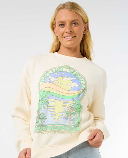 Rip Curl Women Sun & Sea Relaxed Crew