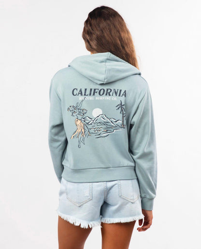 Rip Curl Women Diamond Bay Desto Zip Through Fleece Hood