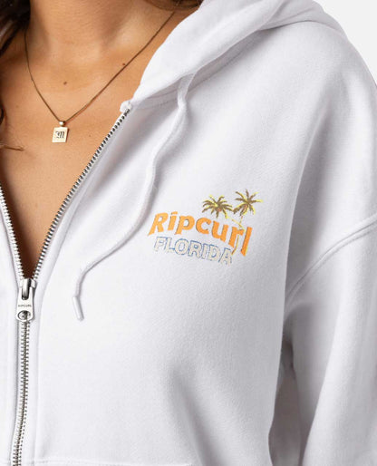 Rip Curl Women High Tide Scenic Relaxed Zip Through Hood
