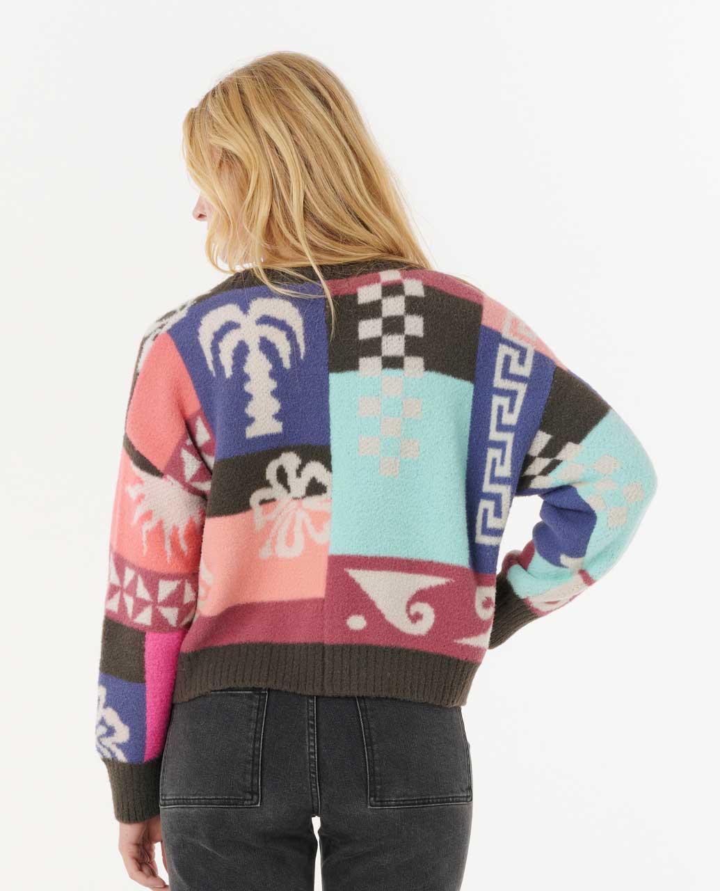 Rip Curl Women Keepsakes Jacquard Cardigan