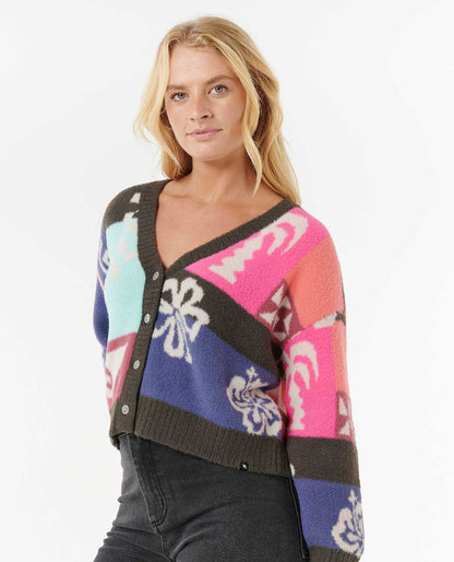 Rip Curl Women Keepsakes Jacquard Cardigan