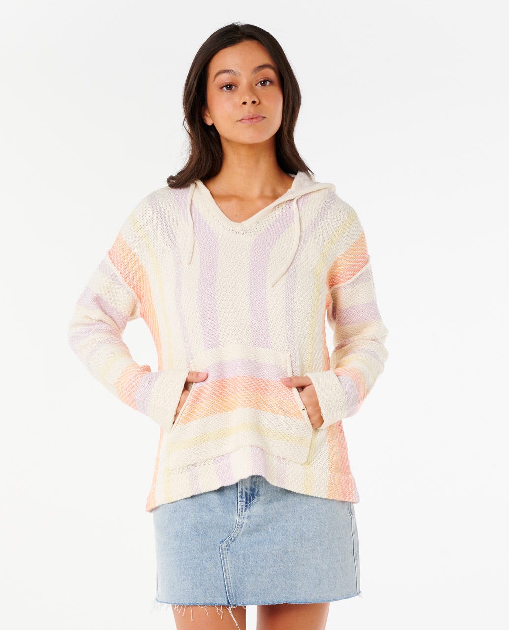 Rip Curl Women Neon Isles Knit Poncho