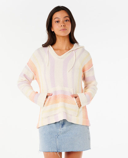 Rip Curl Women Neon Isles Knit Poncho