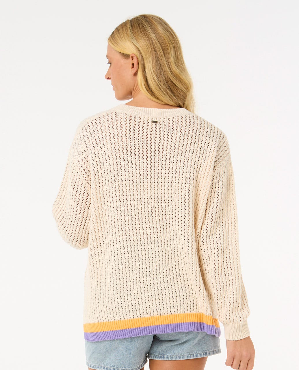 Rip Curl Women Cala Vadella Crochet Sweater
