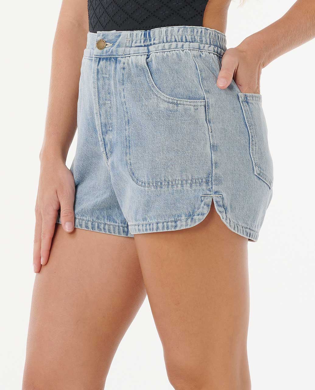 Rip Curl Women Pacific Rider Denim Short