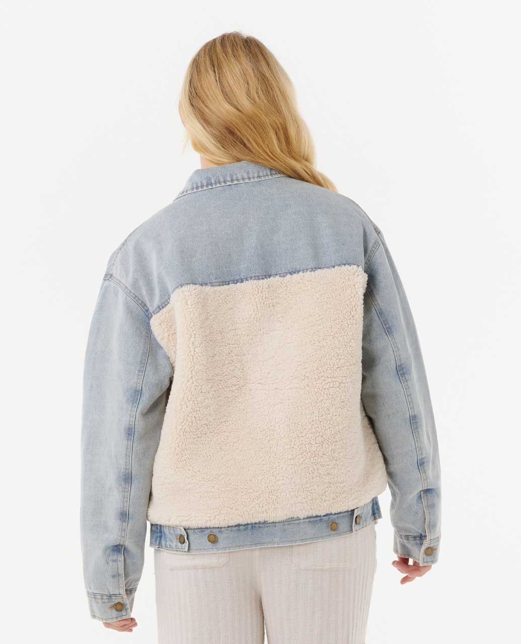 Rip Curl Women Cruisin' Sherpa Denim Jacket