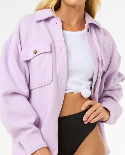 Rip Curl Women High Tide Fleece Shacket