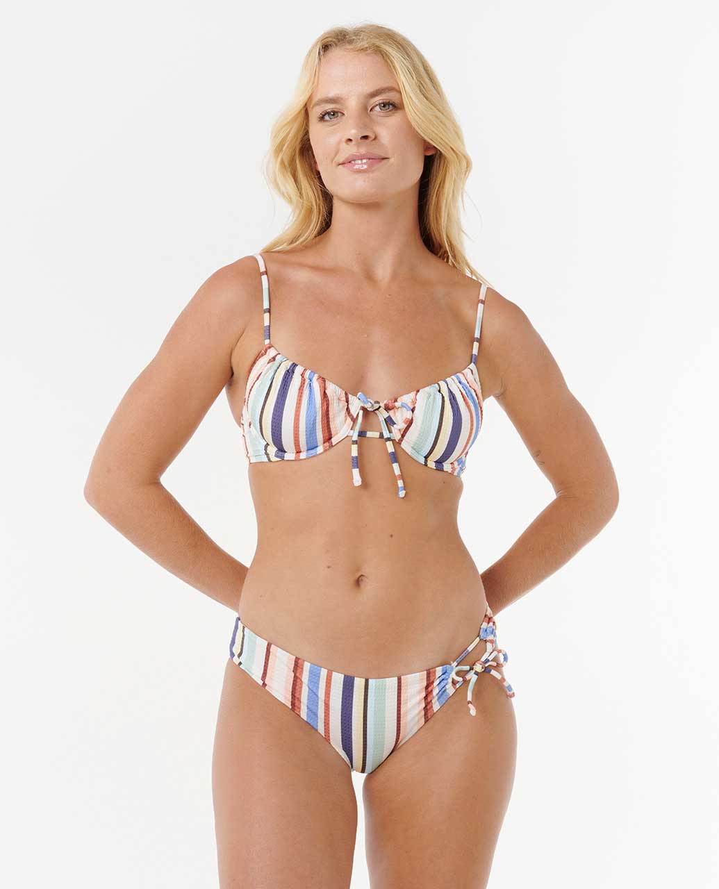 Rip Curl Women Oceanic Stripe D-DD Bikini Top