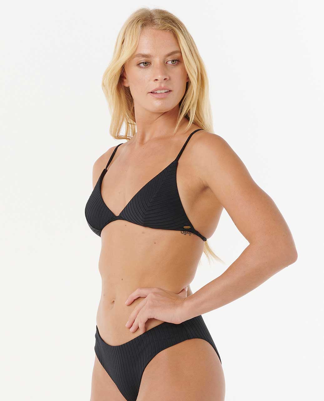 Rip Curl Women Premium Surf Banded Fixed Triangle Bikini Top