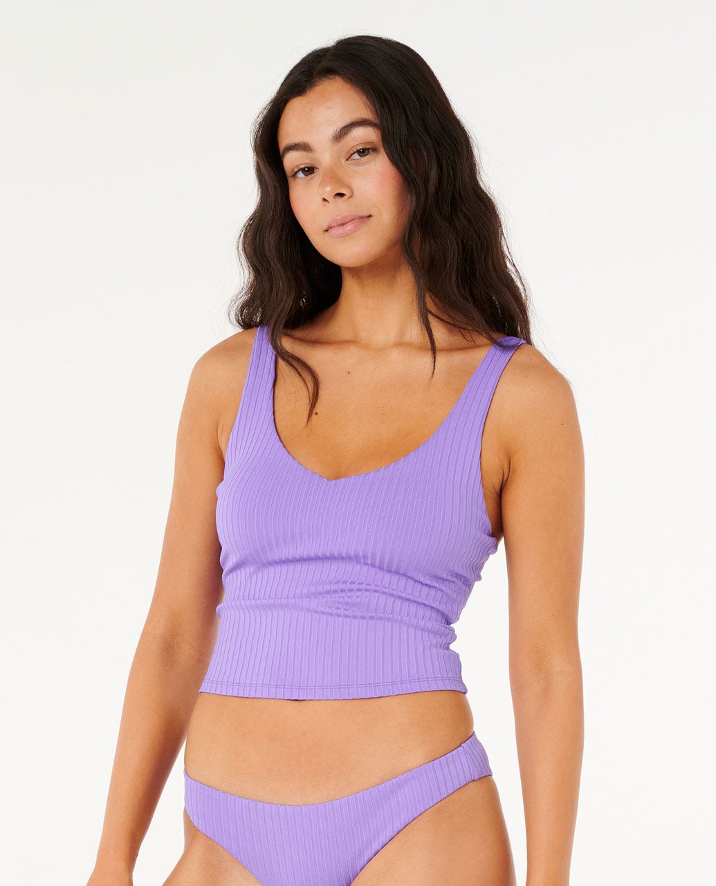 Rip Curl Women Premium Surf Tankini Bikini Top
