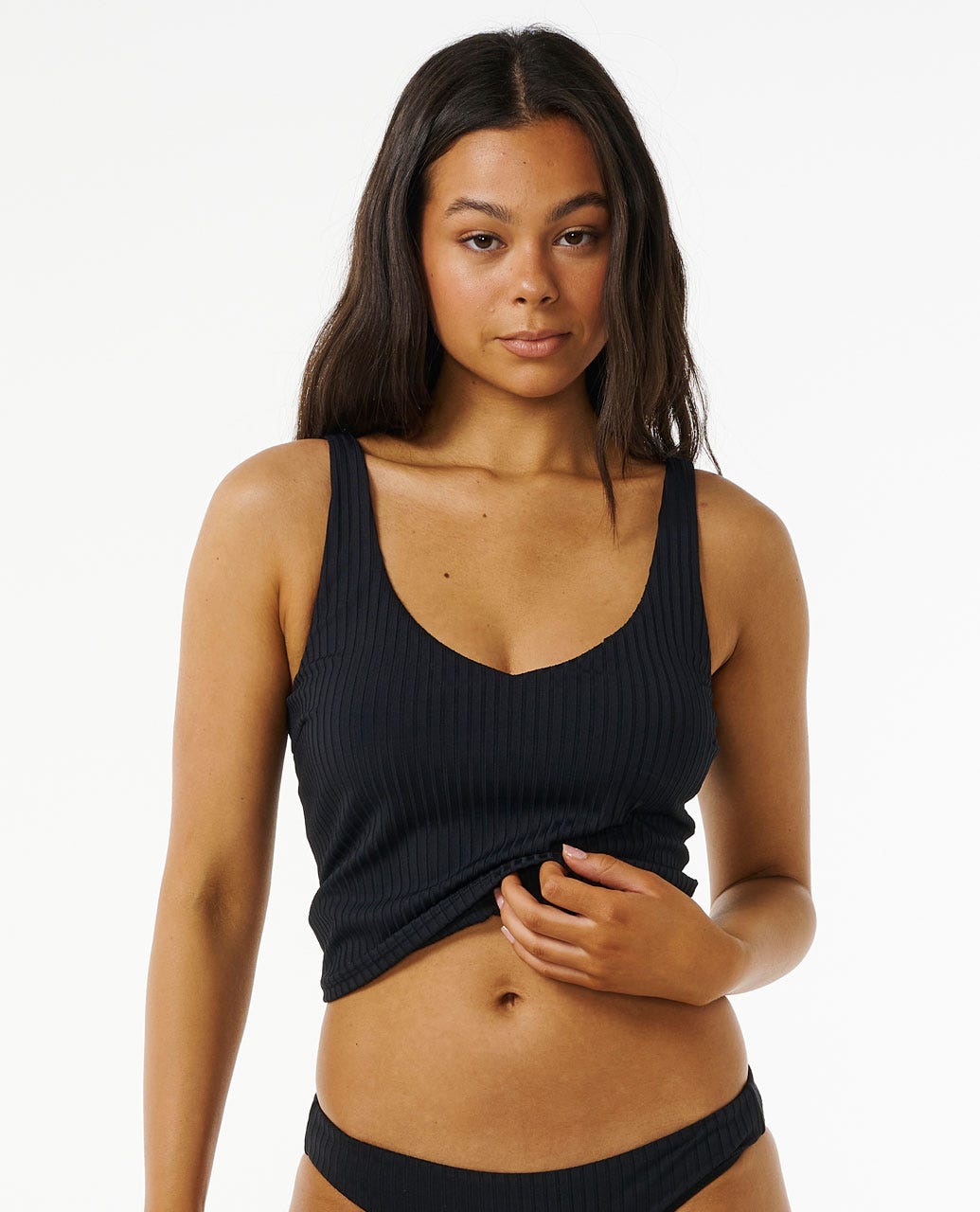 Rip Curl Women Premium Surf Tankini Bikini Top