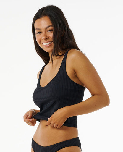 Rip Curl Women Premium Surf Tankini Bikini Top