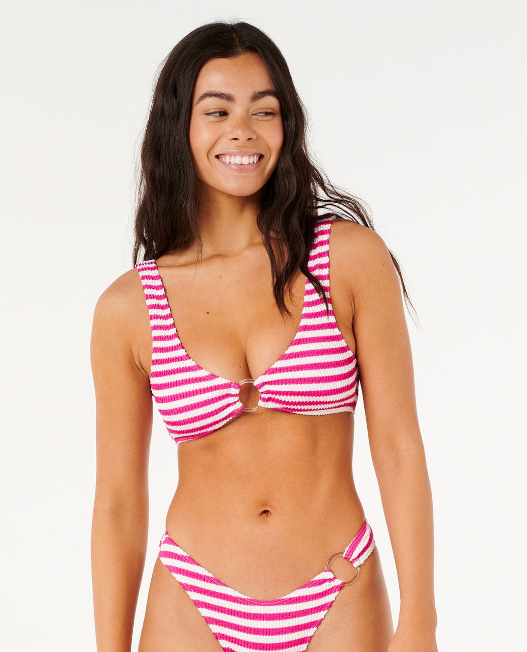 Rip Curl Women Es Vedra Stripe Bikini Crop
