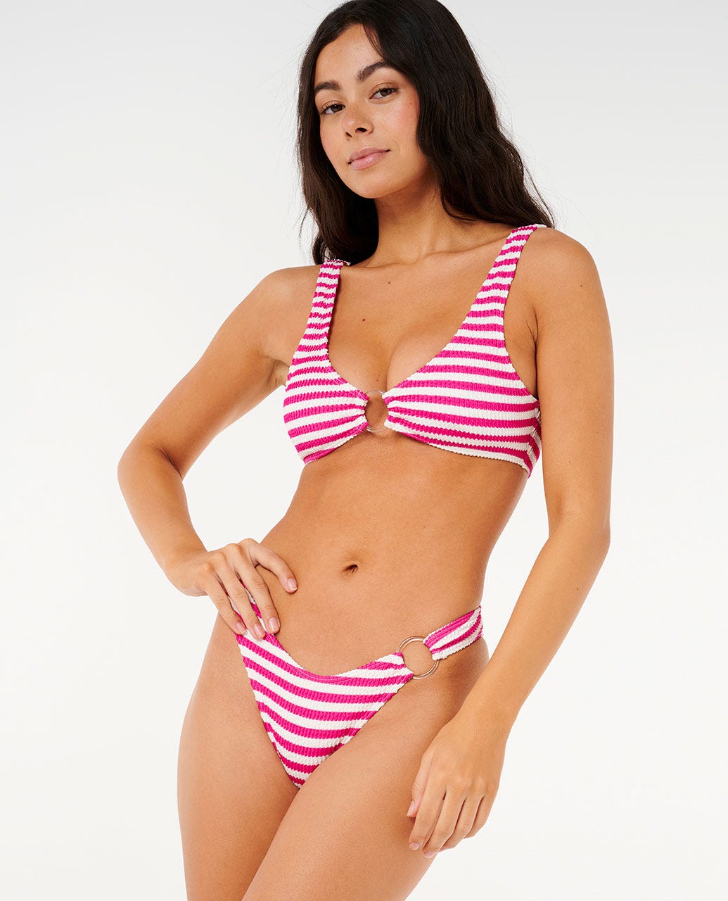 Rip Curl Women Es Vedra Stripe Bikini Crop
