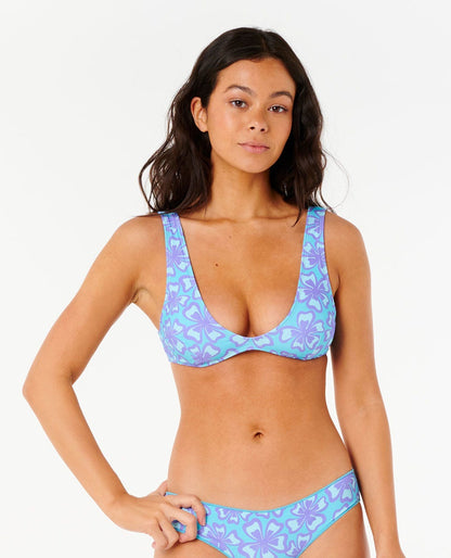 Rip Curl Women Neon Isles Bralette Bikini Top