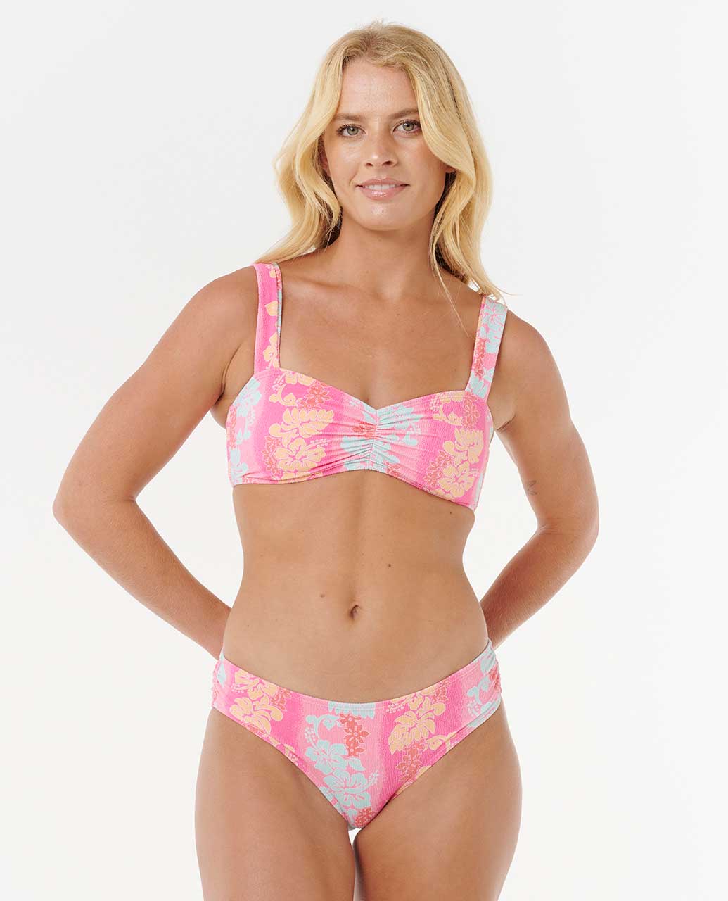 Rip Curl Women Waikiki Keepsakes Full Coverage Bikini Bottom