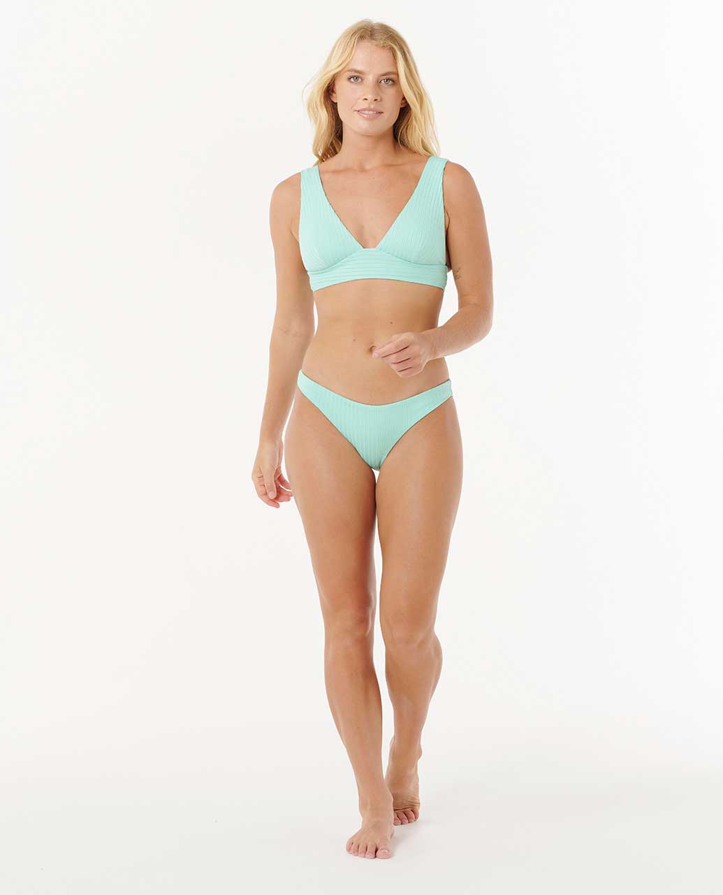 Rip Curl Women Premium Surf Cheeky Coverage Bikini Bottoms
