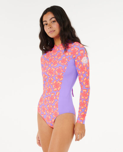 Rip Curl Women Neon Isles Long Sleeve UPF Surfsuit