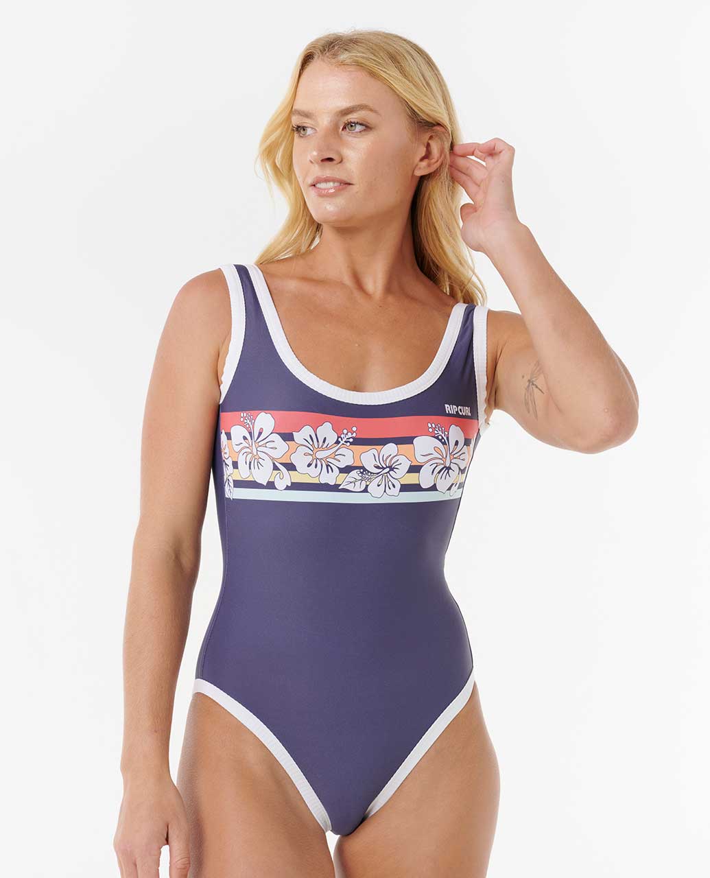 Rip Curl Women Waikiki Waves Good Coverage One Piece
Swimsuit
