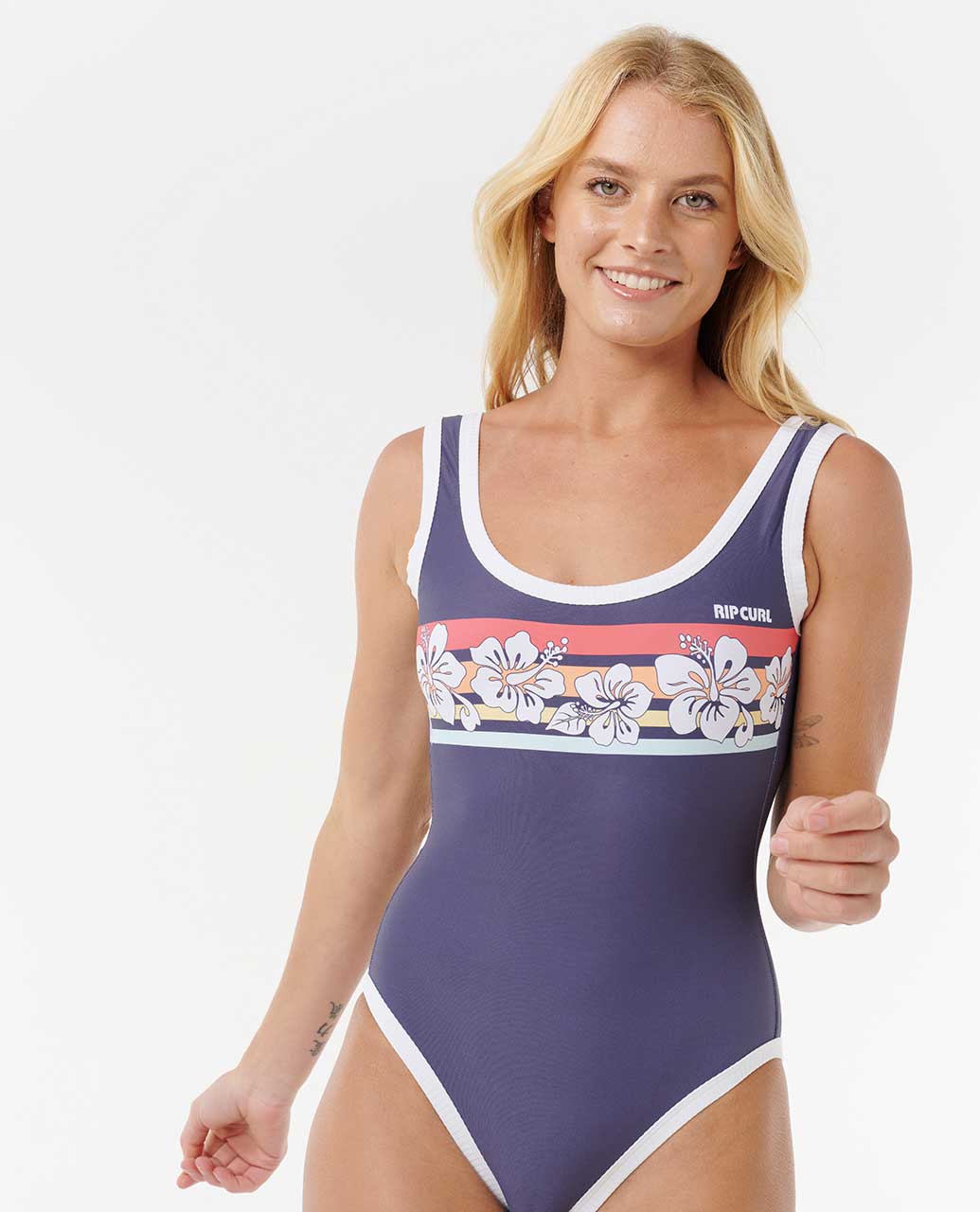 Rip Curl Women Waikiki Waves Good Coverage One Piece
Swimsuit