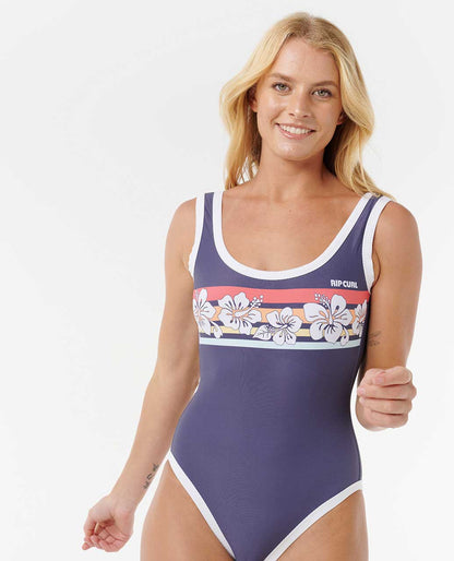 Rip Curl Women Waikiki Waves Good Coverage One Piece
Swimsuit