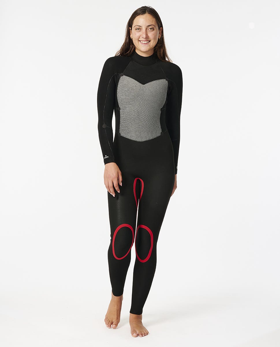 Rip Curl Women Women's Omega 4/3 Back Zip Fullsuit Wetsuit