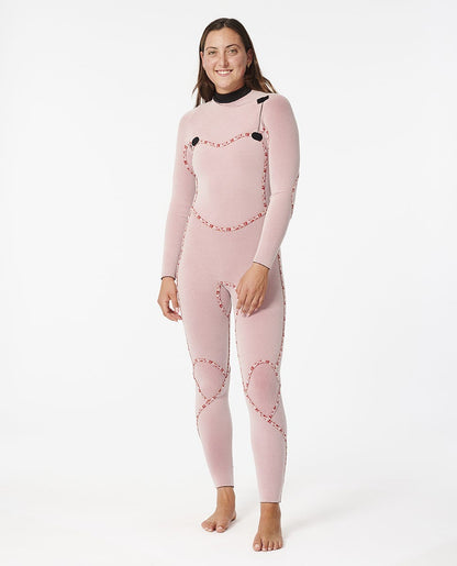 Rip Curl Women Womens Flashbomb 3/2 Chest Zip Wetsuit